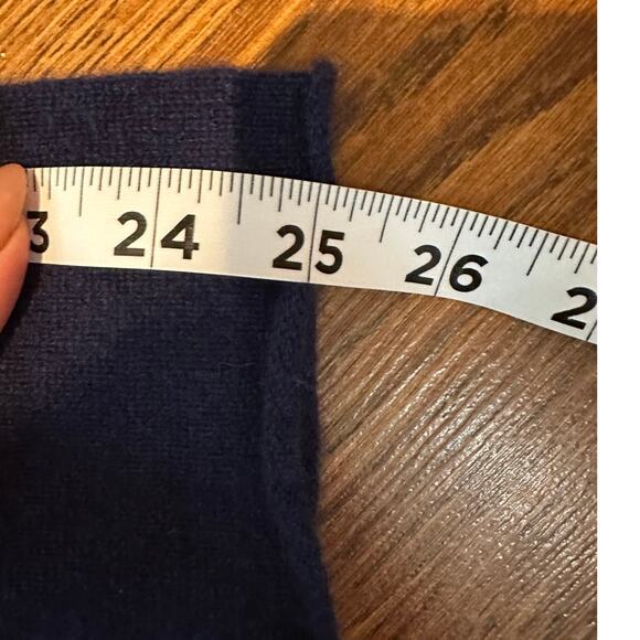 27 Miles Women's Malibu Cashmere Skull Studded Sweater Blue/Gray Size XS - Picture 9 of 10